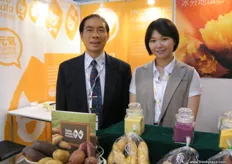 Manager Hsu Chao - I of Baba Tata; doing business and cooperating with farmers in the mid and southern regions of Taiwan, building up a professional agricultural team to cultivate 500-acre agricultural areas.