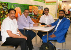 Pakistani exporters at the AFL stand with US - AID.