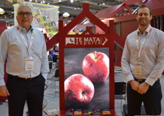 Murray Tait and Andy Thompson at Te Mata Exports.