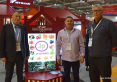 Steve Ross, Darren Hughes and Warwick Preston at JP Exports.