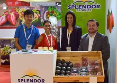 Monica Bratuti from Turners Global Marketing, Minerva Mares Fernandez and Mario Alejandro Andrade Cardenas from Splendor Produce. This is a Mexican company dedicated to produce and export avocados and berries.