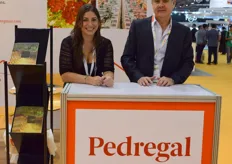 Jesica Larovere and Alberto Macedo of Pedregal, a Peruvian grape exporting company.