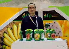 David Abuchar from FLP International. They export fresh and processed fruit and vegetables from Peruvian, Colombian and Ecuadorian origin.