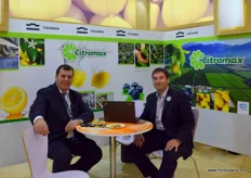 Bernabé Padilla and Exequiel Padilla from Citromax, an Argentinian citrus exporter.