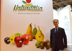 Augusto Renella from Naturitalia, an Italian fruit producer and exporter.