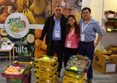Wilfredo Martinez, Daniela Martinez and Ignacio Araya from Tropical Bite, a Colombian producer and exporter of tropical fresh and processed fruit.