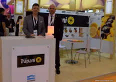Fabrizio Trapani and Patricio Elgarista from F.G.F Trapani, citrus exporter from Argentina.