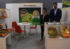 Yolare Japhet from Galicia Food & Drink and Jose Piñero Ayso from Spanish company Kiwi Atlantico.