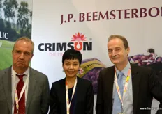 Marco Lont, Ivo van de Staak and Annie Wang from J.P. Beemsterboer.