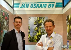 Erik Flux and Kees Oskam, from trading company Handelsmaatschappij Jan Oskam.