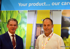 Jan van Kessel from BG Door and Adriaan van Beek from De Laat Koudetechniek.