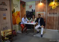 Spanish company Alquimia was represented by João Juma, Sandie Calestroupat and Martin Cousino. Alquimia is a citrus exporter.