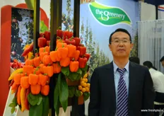 Tony Liu, sales manager at Dalice Qingdao Trading. The company is a partner of the Greenery in China, located in Qingdao, Shandong province.