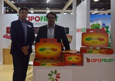 Renzo Balastri and Dantiele Razzoli from Apofruit.