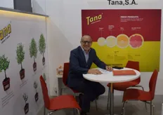Matías Flores Cánovas from Spanish company and citrus producer Tana.