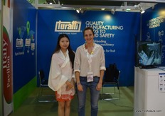 Vinas Hui and Antanza Frezzato from Italian manufacture Turatti.