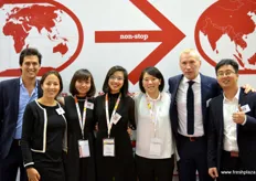 Aartsenfruit is represented by a large team that supplies the Chinese and Asian markets. In the photo are Menno van Breemen, Synthia Liem, Yama Cheung, Bianca Tai, Pui San Poon, Jack Aartsen and Allen Wang. Menno van Breemen is responsible for the company's Hong Kong office.
