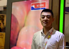 Tony is the sales manager of Qingdao Wohing Food, a Hong Kong company.