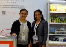 Aurora Bazán and Cristina Albuquerque from Peruvian company Danper.