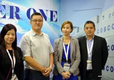 COSCO Shipping Lines is represented by Qu Shi Suo, New Customer Dep. Vice Manager, and Roberto R. Del Rosario, Southern Mindanao Region Manager