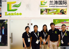 Lantau International with from left to rigth: Sylvia Wang, Grace Shi, Cindy Han, Mauricio Santos and James Gao