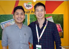 Ronald Haliman and Richard Leung of Alfa Fruit Packers
