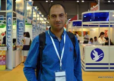 Youssif Mohammad Mandour, marketing manager at the Libyan Egyptian Company. The company exports citrus to China and Asia