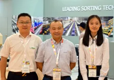 Hill Zhou, Overseas Sales Representative, Zhu Yi, the company's General Manager and Xiao Lili