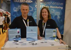 Gerd Uitdewillingen and Amy Chidless were present for PakSense who were aquired by Emerson last week.