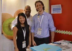 At the Terra Exports stand were Yanming Ding, Milton Johnstone and Nils Goldschmidt.