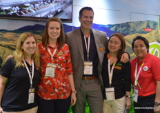 The team from Washington Apples and USA Pears: Lylie Tang, Tulip Phanuroote, Jeff Corea, Lindsey Huber and Lyndsey Kennedy.