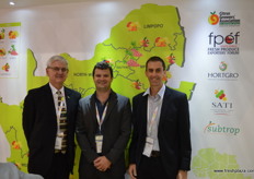 Anton Kruger – FPEF, Jacques du Preez – HortGro and Derek Donkin – Subtrop