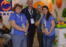 On hand at Sunday's River Citrus Company were Helena Tibshraeny, Andle Corbrink, Bev Swanepoel and Leandre Pietersen.
