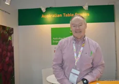 Jeff Scott, Australian Table Grapes. Japan has been the market with biggest increase in Australian grape exports.