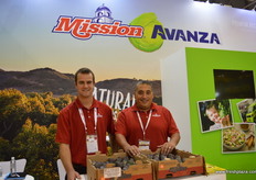 Nolan York and Tommy Padilla at Mission Avocados.