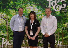 Ignacio Smith, Sarah McCormack and Darren Dury from T&G.