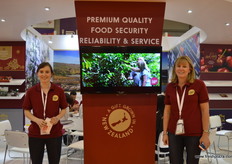Katie Buchanan and Sharon Kirk with NZ Cherry Corp.