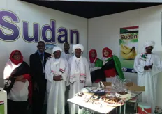 Delegation from Suduan. It's the second time Sudan participates Macfrut. This time they presented dates, grapefruit and mangoes from the country. On the picture: third of the left: Dr. Badreldin Elshiekh Mohamed, director General fom Horticultural Sector admin and from the investment company Zadna.