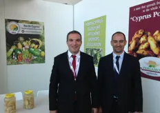 Also a delegation from Cyprus was on the Macfrut this year. They presented different associations: for potatoes, artichokes, and organic products. On the right Erkut Ulucam from the North-Cyprus artichoke-growers-association en on the left Mehmet Ercilasun from the chamber of agricultural engineers. They see a lot of chances for artichokes, there is a 'window' when Italy has not their own production.