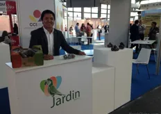 Juan Pablo from Jardin Exotics. Jardin Exotics from Colombia is specialized in passion fruits and avocados.