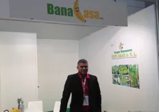 Miguel Rodriguez from Banalasa From the Dominican Republic. The company is exporting bananas for a year now.