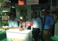 Tunisa was with the promotion agency Apia. The company Tasmid is known from their crop protection.