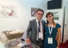 Juan Carlos Navarro and Sofia Navarro from the Spanish Company Big Garlic.