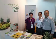 Costa Rica: Annabel Solano (Eicsa) and Marbeth Venegas and Ricardo Garron from Melones del Sol.