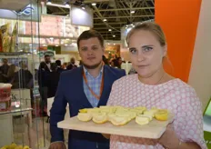 At the Mexican booth we meet Elizaveta Polyanskaya and Vadim Kharinov of Sweet Guave.
