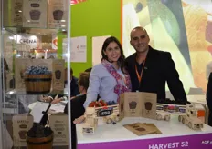 Soft fruit specialist Harvest Fifty Two. Kristhine Hoflack Sanchez and Pedro de la Torre Watson, the company’s CEO.