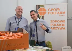 Lukasz Zacharczyk and Slawomir Chrzanowski from Polfarm sp. Z.o.o.