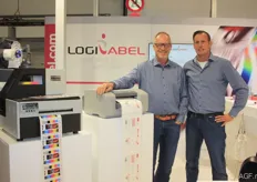 Logi Label was also present with its adhesive labels and colour label printers. Pictured are Ton Janssens and Rob Snel. New this year is the completely new webshop www.zebrasupplies.nl. This webshop was created to make it easier for users to get their hands on original Zebra Supplies. Next week, Logi Label will also be present at the AGF Detail.