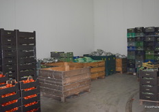 Inside view of one of the cooling chambers.