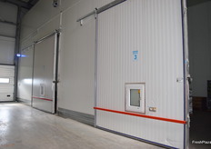 Some of the cooling chambers on location.